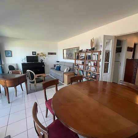 T4 A Avec Vue Mer, Acces Direct Plage Et Parking Souterrain - Fr-1-374-222 Arcachon